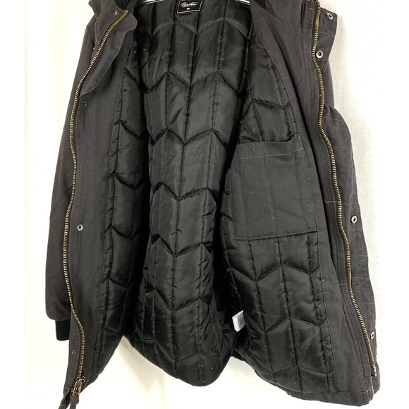 Primitive Skateboarding Jacket Men’s Medium Hooded Canvas Full Zip Button Lined - Picture 9 of 16